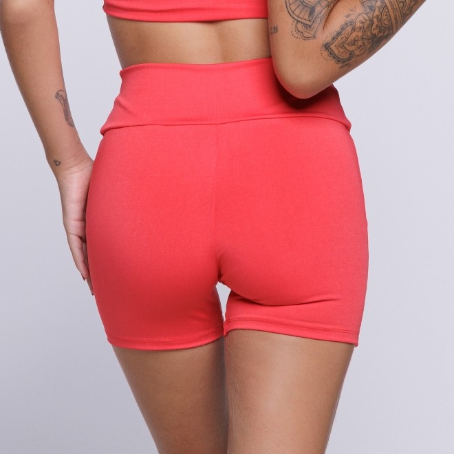 Short Fitness Feminino Suplex Vermelho