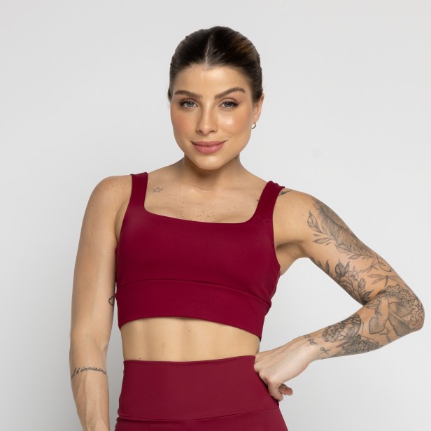 Top Fitness Not So Basic Vinho