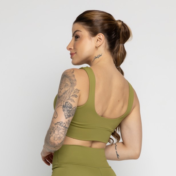 Top Fitness Not So Basic Pistache
