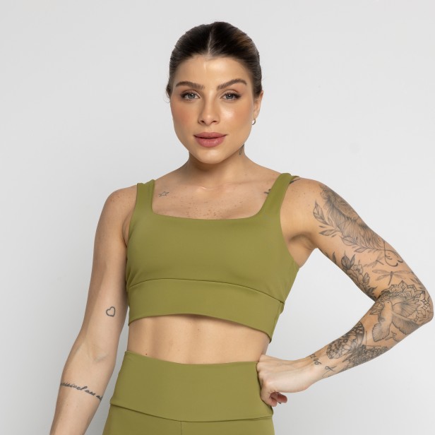 Top Fitness Not So Basic Pistache